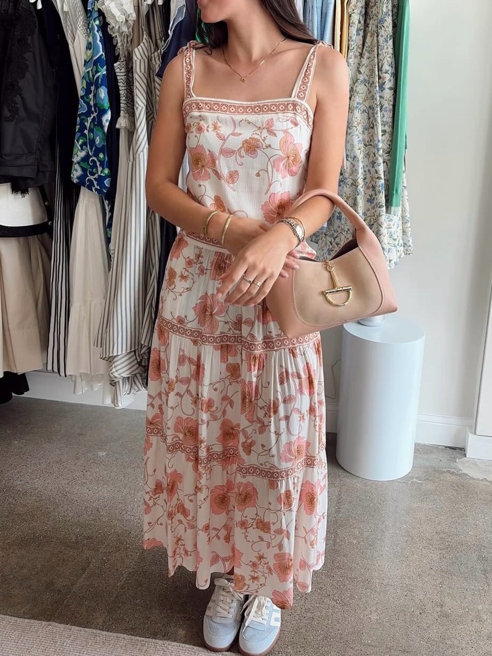 Floral Maxi Skirt Set - Picture 4 of 7